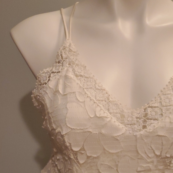 Anthropologie Foxiedox White Lace Dress NWT - Picture 4 of 14